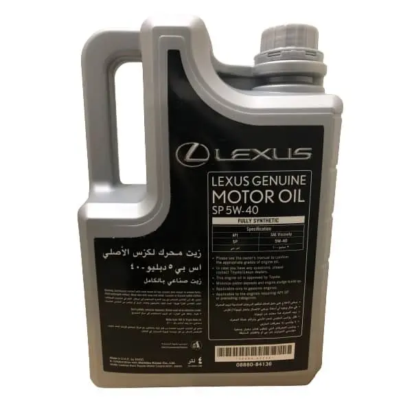 روغن موتور لکسوس 5W-40 SP حجم 4 لیتر