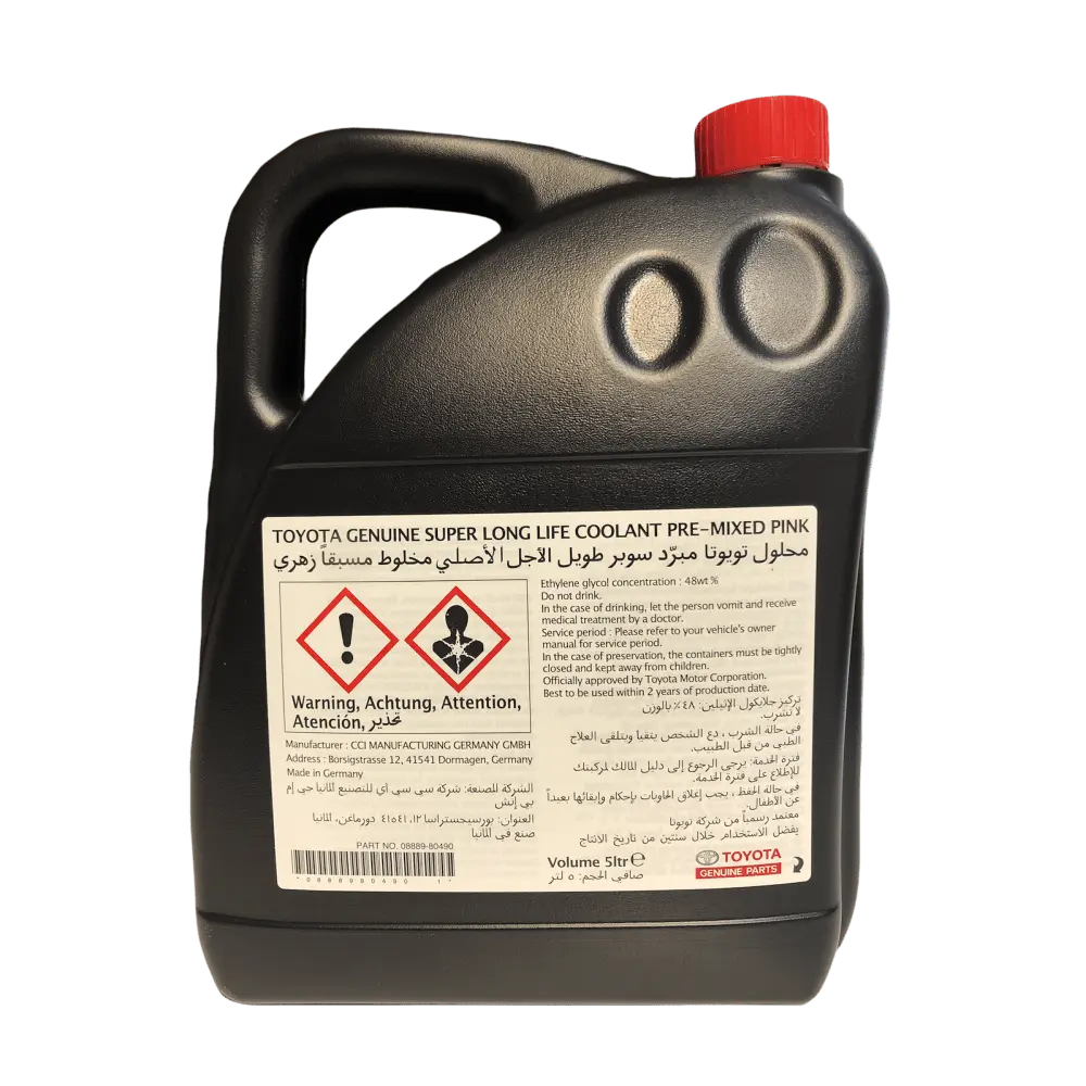 کولانت تویوتا 50/50 Toyota Coolant