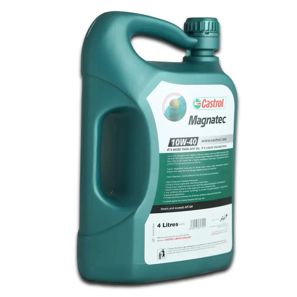 روغن موتور کاسترول مگناتک Castrol Magnatec 10W-40 SN حجم 4 لیتر