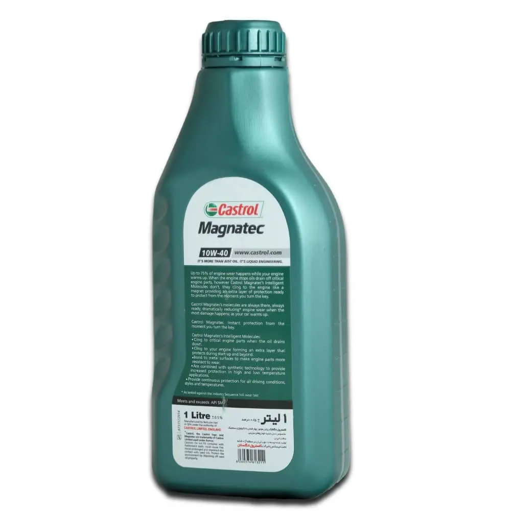 روغن موتور کاسترول مگناتک Castrol Magnatec 10W-40 SN حجم 1 لیتر