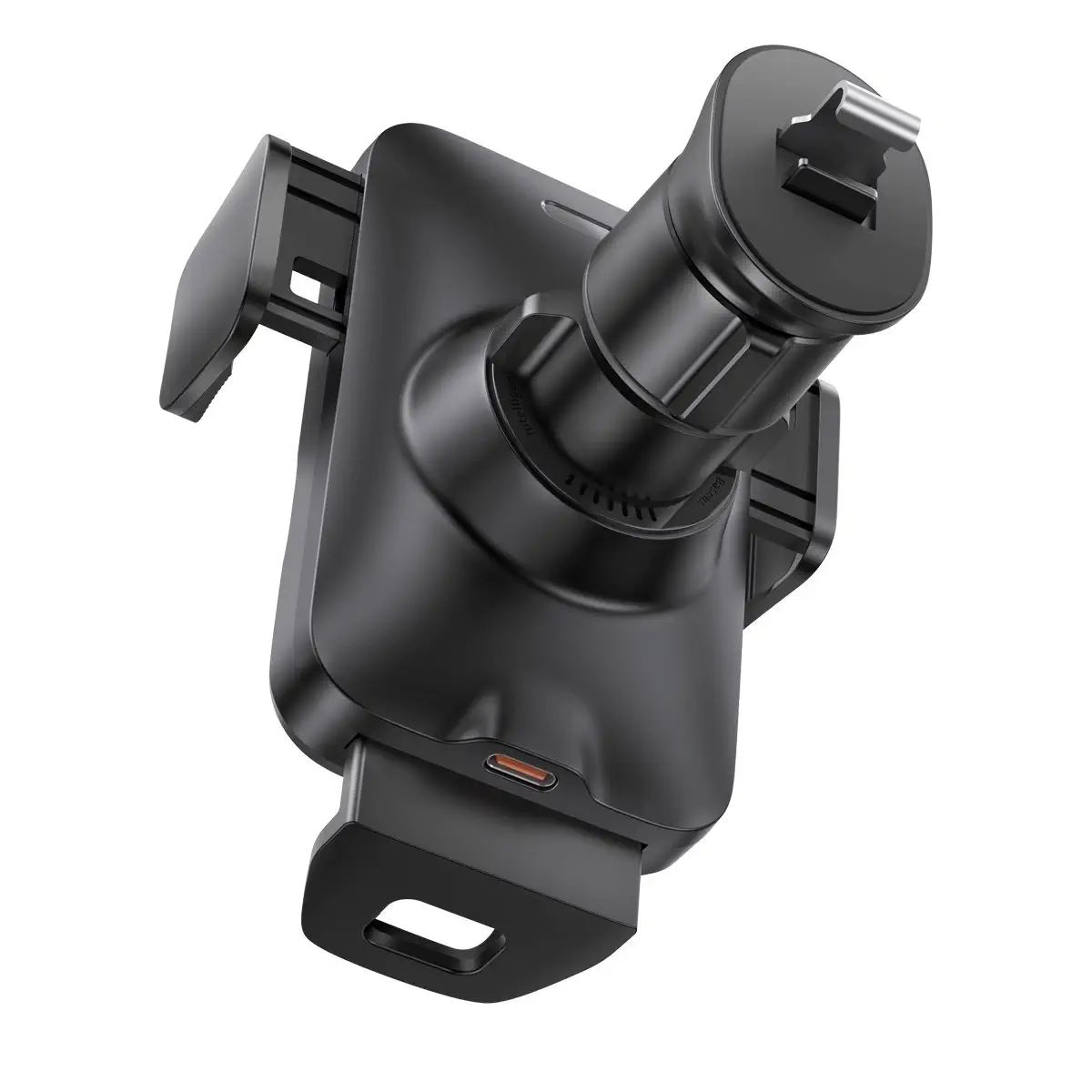 پایه نگهدارنده و شارژر وایرلس گوشی موبایل بیسوس مدل Wisdom Auto CGZX000001