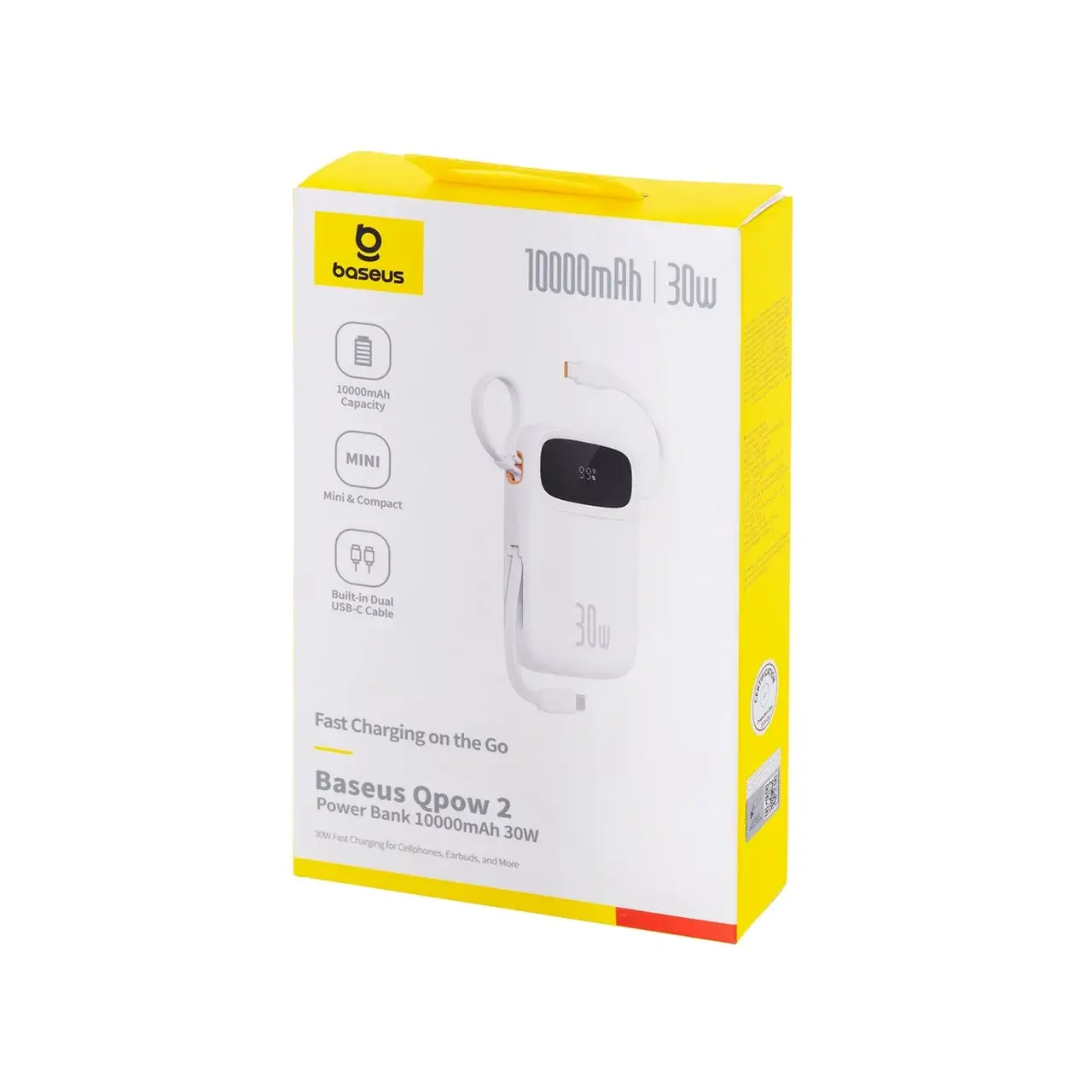 پاوربانک-بیسوس-qpow2-فست-شارژ-30-وات