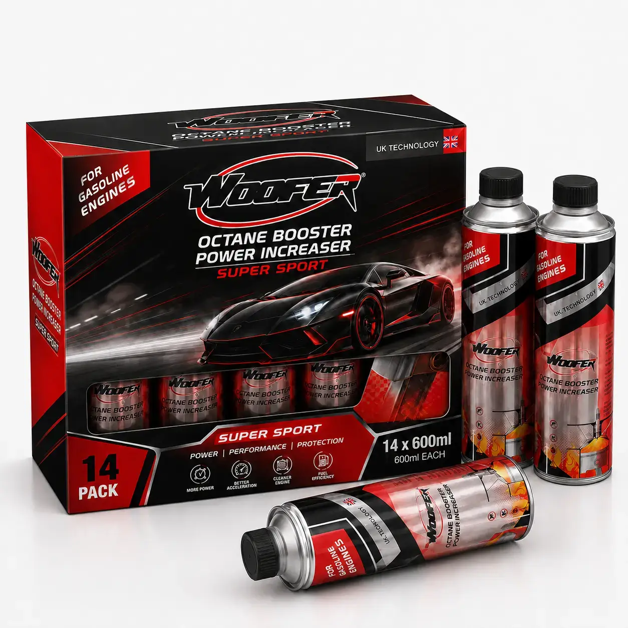 قیمت-اکتان-بوستر-ووفر-power-increaser-بسته-14-عددی