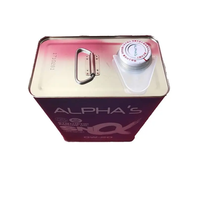 روغن موتور آلفا 0W-20 SN/GF-5 حجم 4 لیتر