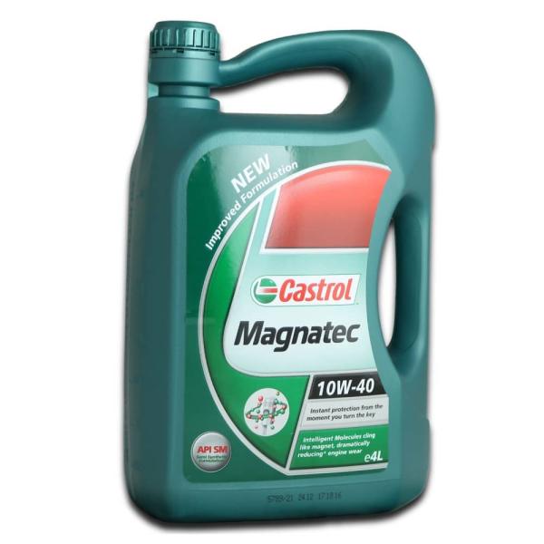 روغن موتور کاسترول مگناتک Castrol Magnatec 10W-40 SN حجم 4 لیتر
