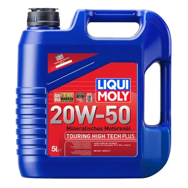 روغن موتور لیکومولی Touring High Tech Plus 20W-50 SM حجم 4 لیتر