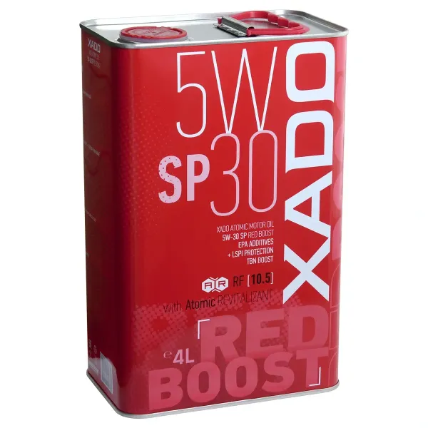 روغن موتور زادو 5W-30 SP Red Boost حجم 4 لیتر