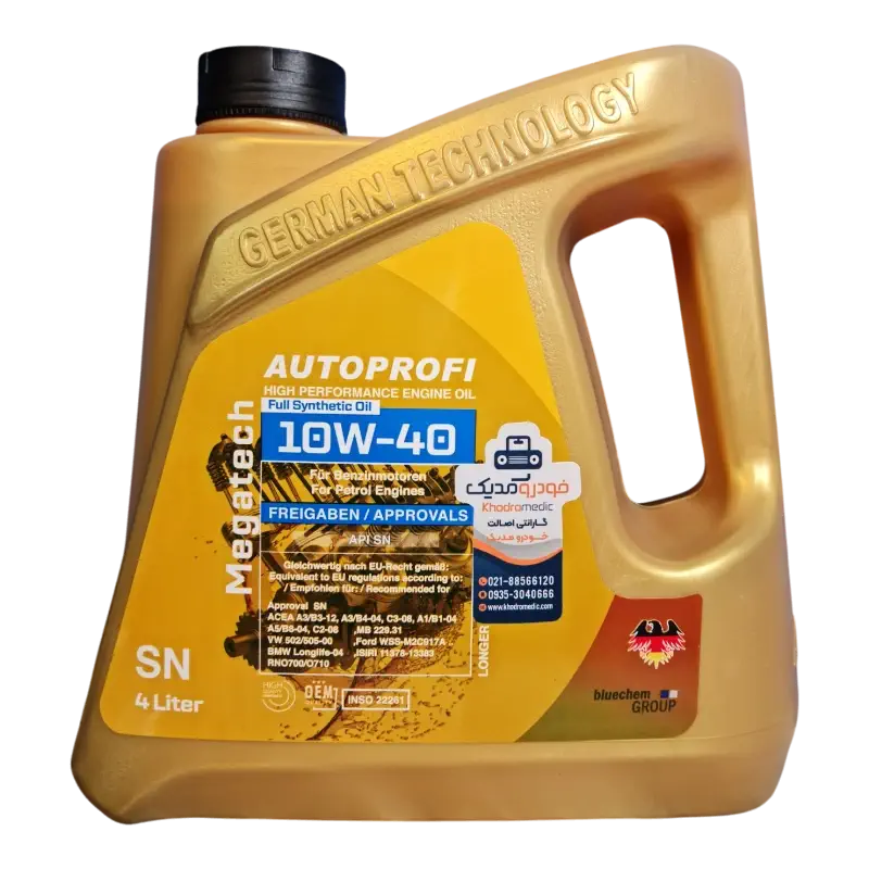 روغن موتور اتوپروفی مدل 10W-40 SN حجم 4 لیتر
