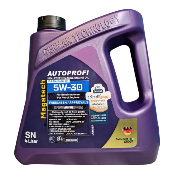 روغن موتور اتوپروفی مدل 5W-30 SN حجم 4 لیتر