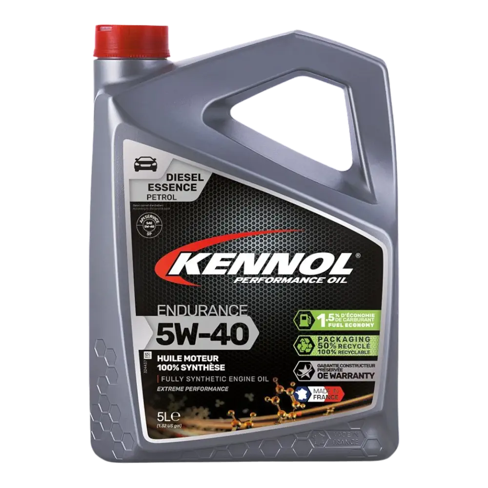 روغن موتور کنول Endurance 5W-40 SN حجم 5 لیتر