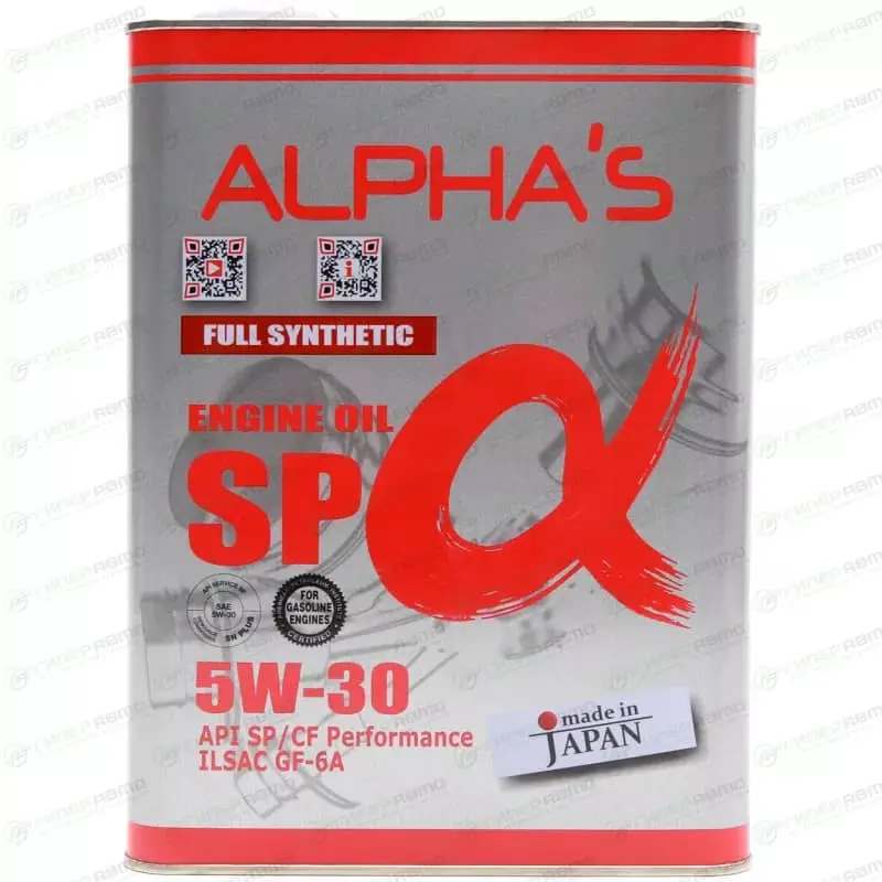 روغن موتور آلفا 5W-30 SP حجم 4 لیتر