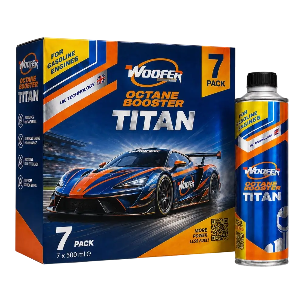 اکتان بوستر ووفر تیتان Titan بسته 7 عددی