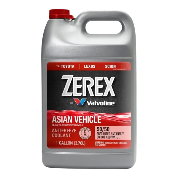 کولانت والوالین Zerex Asian Vehicle قرمز 50/50